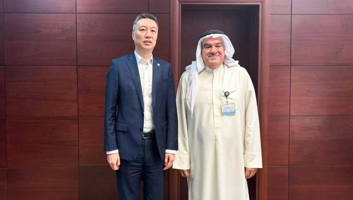 金沙js6038總裁一行赴科威特考察交流(圖2)